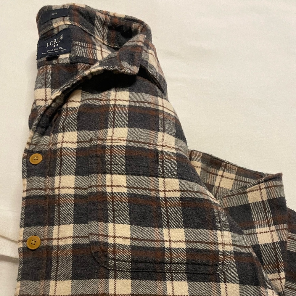 J crew flannel unisex